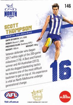 2017 Select Certified #146 Scott D. Thompson Back